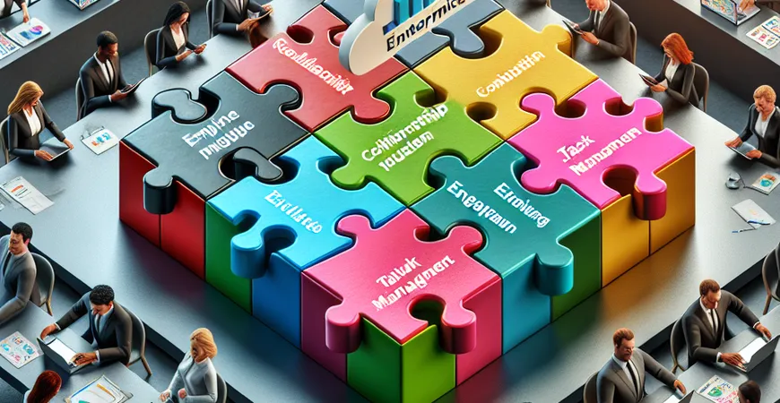 员工关系管理软件如何设计 "关系拼图" 协作游戏？